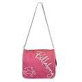 Billabong Ladies or Girls Real Deal Messenger Bag - School Bag Pink
