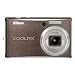 Nikon Coolpix S610 10MP Digital Camera with 4x Optical Vibration Reduction (VR) Zoom (Smoke Gray)