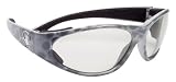 Body Glove 90254 24/7 Photochromic High Impact Safety Glasses, Silver Tortoise Frame, Gray 1-to-Gray 3 Lens