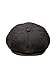 Born to Love Black Scally Cap Baby Boy's Hat Black Herringbone Newsboy Cap