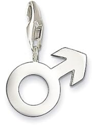 Thomas Sabo Male Symbol Charm, Sterling Silver