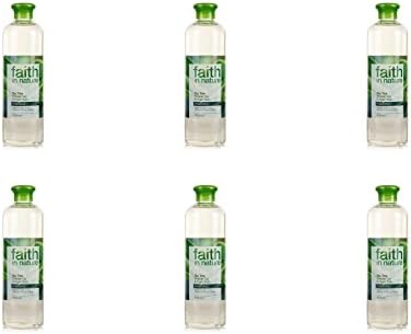 (6 PACK) - Faith Tea Tree Foam Bath &amp; Shower Gel | 400ml | 6 PACK - SUPER SAVER - SAVE MONEY