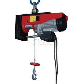 Mini-Electric Cable Hoist 400 Lb. Double Line Capacity