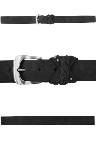 Black Jean Belt - Size 20-22