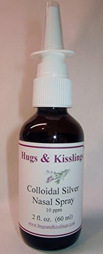 Colloidal Silver Nasal Spray 18ppm Nano Sized Particles (0.0008 Microns) (2 Oz.) (2 Oz. Nasal Spray)