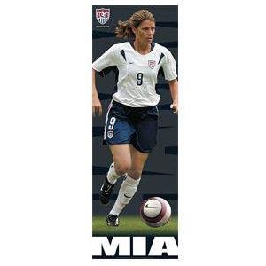 Mia Hamm Door Size Poster