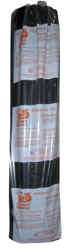Dewitt P5 5' x 250' Pro 5 Weed Barrier Landscape Fabric, Black