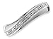 9ct White Gold Diamond Set Wave Half Eternity Ring