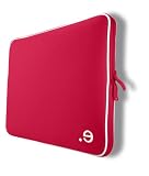 Be.ez 100575 LA robe Sleeve for Macbook 13.3 (Red Kiss/White)