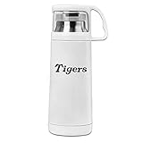 阪神タイガース Hanshin Tigers 水筒 真空断熱ケータイマグ 魔法瓶 ステンレスボトル コップ付き White