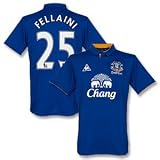 11-12 Everton Home Jersey + Fellaini 25-M