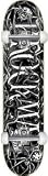 Zero Brockman Slick Complete Skateboard - 7.62 Duraslick W/ Raw Trucks & White Wheels