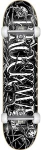 Zero Brockman Slick Skateboard 7.62 Duraslick w/Raw Trucks & Wheels