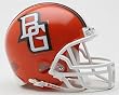Bowling Green Falcons Replica Mini Helmet w/ Z2B Mask - College Athletics Sports Merchandise