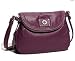 Marc by Marc Jacobs Natasha Turnlock Crossbody Shoulder Hobo Bag Magic Violet