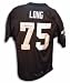 Howie Long Autographed Oakland Raiders Throwback Black Jersey