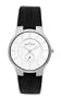 Skagen Men's 433LSLC Black Leather Watch