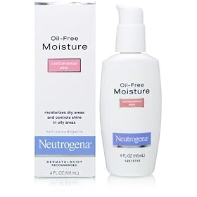 Neutrogena Oil-Free Moisture, Combination Skin, 4 Ounce