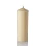 2" X 6" Ivory Unscented Pillar Candles Set 20