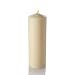 2" X 6" Ivory Unscented Pillar Candles Set 20