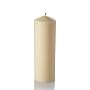 2" X 6" Ivory Unscented Pillar Candles Set 20