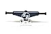 Silver M-Class 8.0-Inch Skateboard Trucks