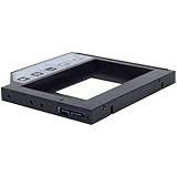 Silverstone Tek 12.7mm Height 2.5-Inch SATA HDD/SSD Caddy Conversion Tray for Laptop (TS09)