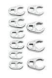 Craftsman 10 Piece 3/8 Inch Flare Nut Crowfoot Wrench Set Metric by Craftsman [並行輸入品]