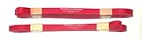 Resistance Band Training Pair of Red Small Exercise Bands