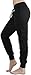 ToBeInStyle Women's Jogger Ankle Length Sweatpants - Black - Medium