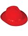 Deluxe Red Felt Pimp Gangsta Costume Party Fedora Hat photo