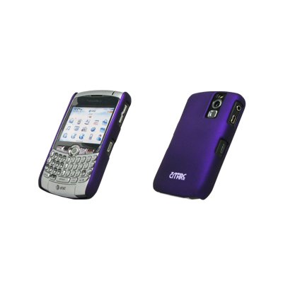 Premium Stealth Rubberized Hard Case for Blackberry Curve 8300 / 8310 / 8320 / 8330, Royal Purple