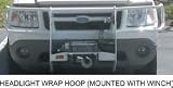 H9000 Hydraulic Winch 9000 lbs. Rated Line Pull 14 C.I. Hydraulic Motor w/Roller Fairlead 100 ft. Cable