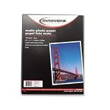 Innovera 99625 Innovera Inkjet Double-Sided Matte Photo Paper, 8-1/2 x 11, 100 Sheets/Pack