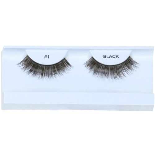 Black Eyelashes with Case Adult (One-Size)
