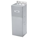 Sea Gull Lighting 93080-98 Landscape Transformer, Brushed Stainless