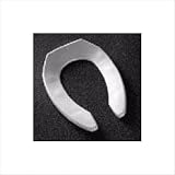 Buy 14.25 x 19 Elongated Commercial Toilet Seat Finish: Black by Bemis