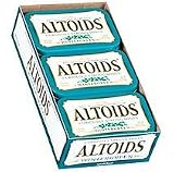 Altoids Curiously Strong Mints, Wintergreen, 1.76-Ounce Tins (Pack of 12)
