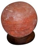 Black Tai Sphere Salt Lamp 4