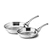 Calphalon Contemporary Stainless 8-Piece Cookware Set