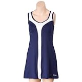 balle de Match Sting-Ray Women's Tennis Dress - Navy - W05303-NV