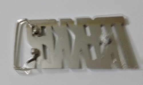 Officially Licensed Original Star Trek Trekker DIE CUT Silver Finished Belt B...