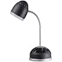 Normande GS1-639 Organizer Desk Lamp, each, Black Painted.