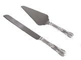 Personalized Sheridan Wedding Cake Knife and Server with Free Engraving & Shipping