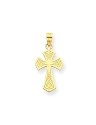 10k Yellow Gold Cross Religious Charm 0.75 gr.