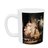 Guinea Pigs, c.1789 (oil on canvas) by George Morland - Mug - Standard Size
