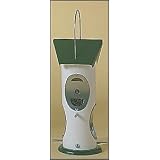 Varicraft 12 Inch Squirrel Proof Thistle Feeder Hunter Grn Roof