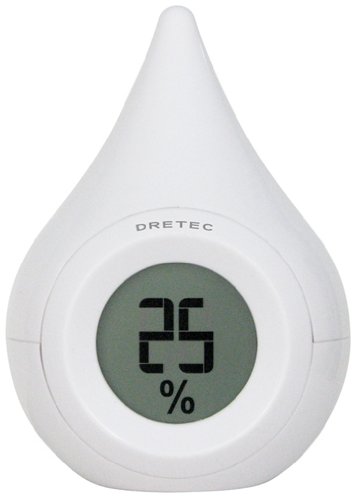 DRETEC デジタル湿度計 「ポタン」 O-229WT