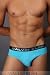 Calvin Klein Pro Stretch Foil Hip Brief - Hydro Blue