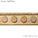 Tesoro Kulture 2 x 6 - Gold Mine Listello Academia Tile Flooring